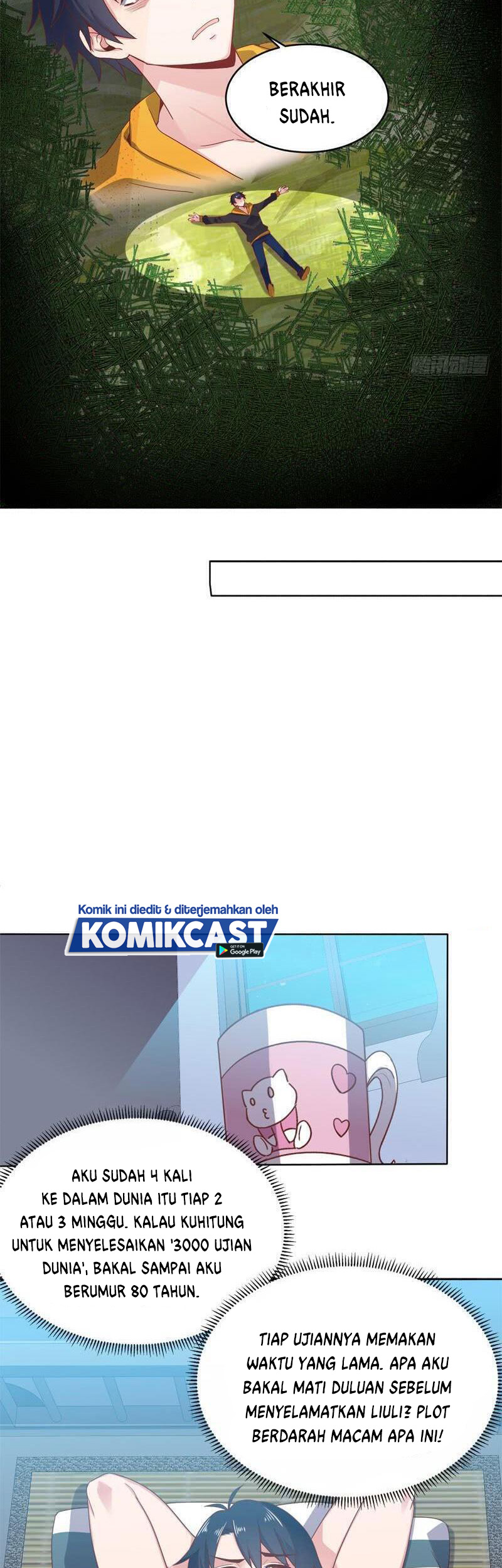 Carrying The Goddess Along Chapter 48 Gambar 21